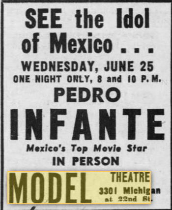 Model Theatre - 1952 Ad